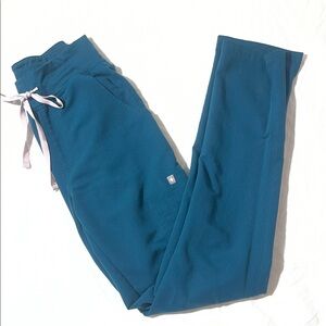 Figs Caribbean Blue Scrub Pants